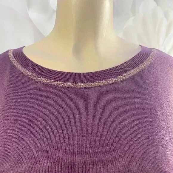 APT 9 Womens Maroon Flared Sleeve Blouse - Picture 5 of 7